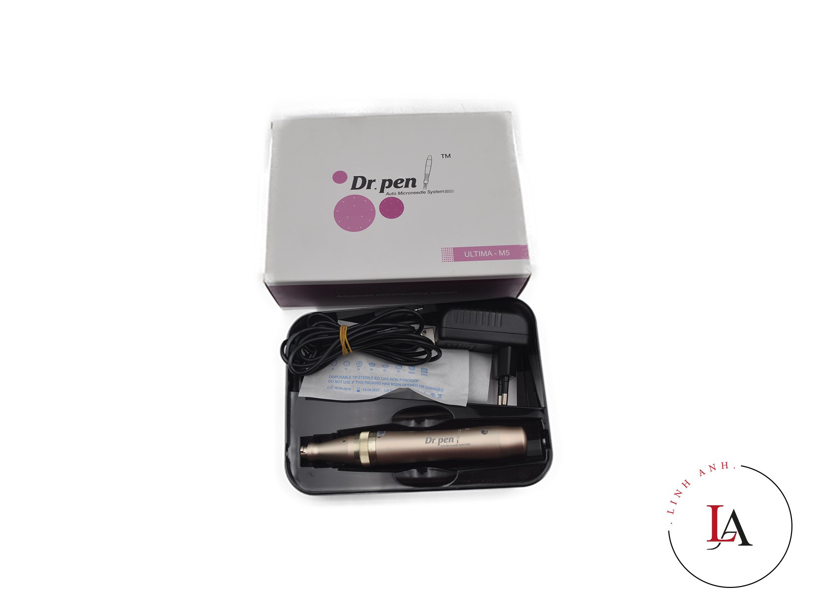 Máy lăn kim Drpen tích điện